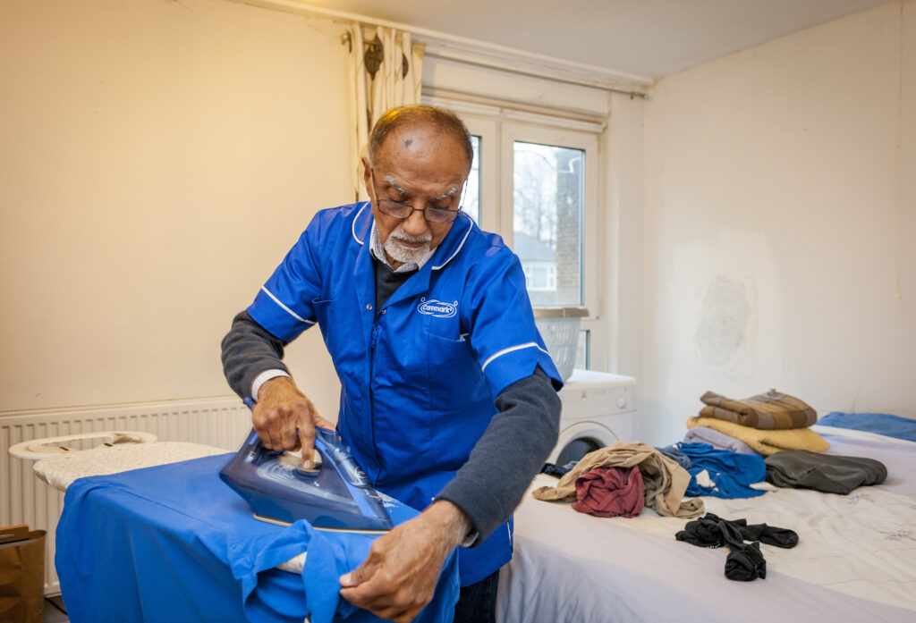 Domestic chores covered with live-in care